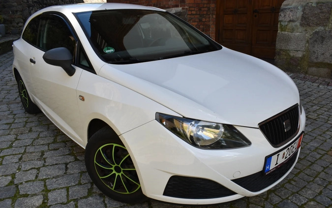 Seat Ibiza cena 10900 przebieg: 231543, rok produkcji 2009 z Miastko małe 326